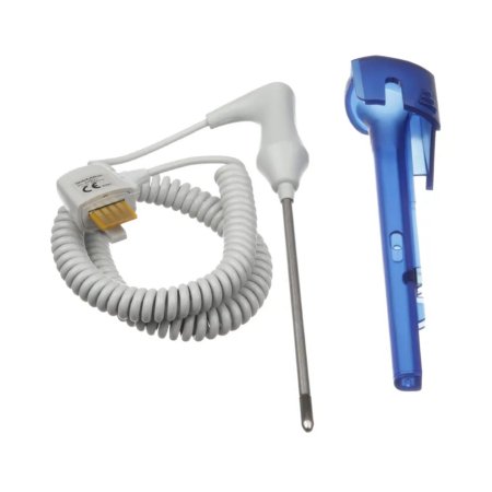 Probe Well Kit, Oral, 4 ft; Includes: probe, probe well, Blue for SureTemp Plus 690/692 (1/EA) by Hillrom/Welch Allyn  ID 02893-000